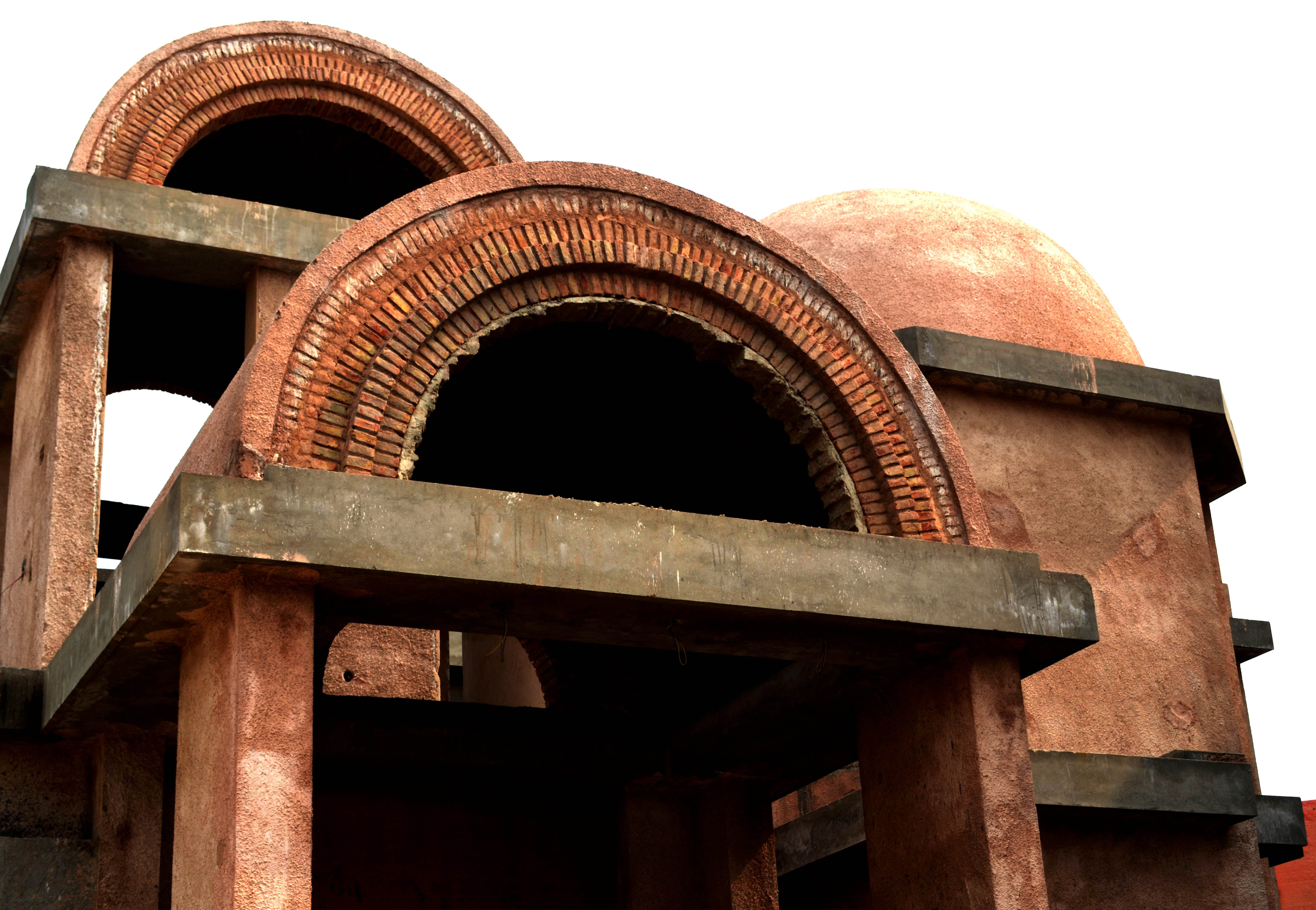 印度Noida Chaukor Studio设计的拱顶屋